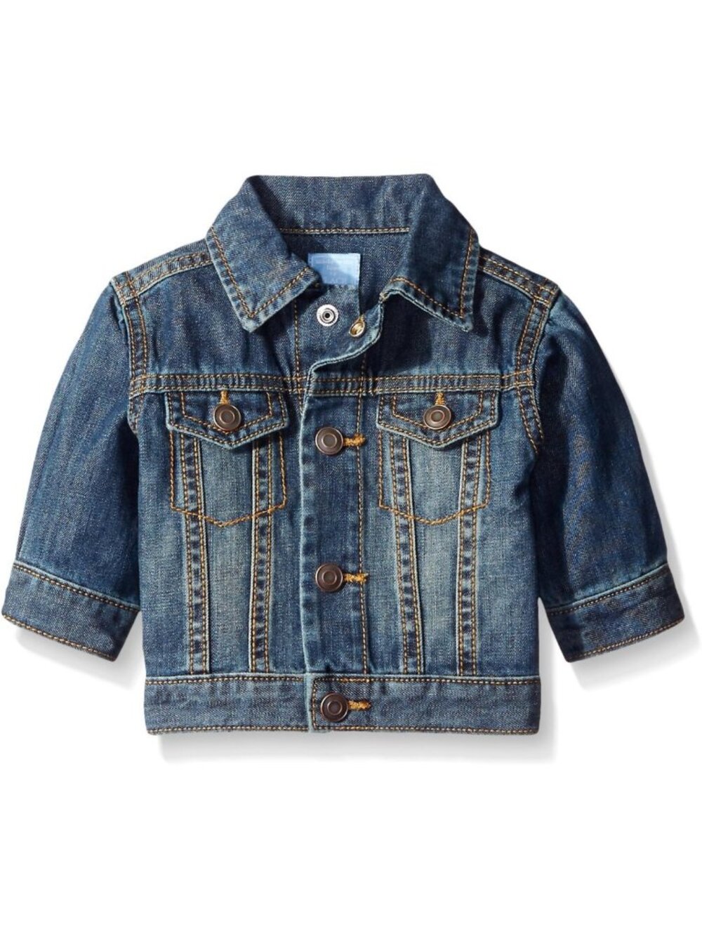 Stylish Baby Boys' Denim Jacket - Classic Fit, Soft Fabric, Versatile Outerwear